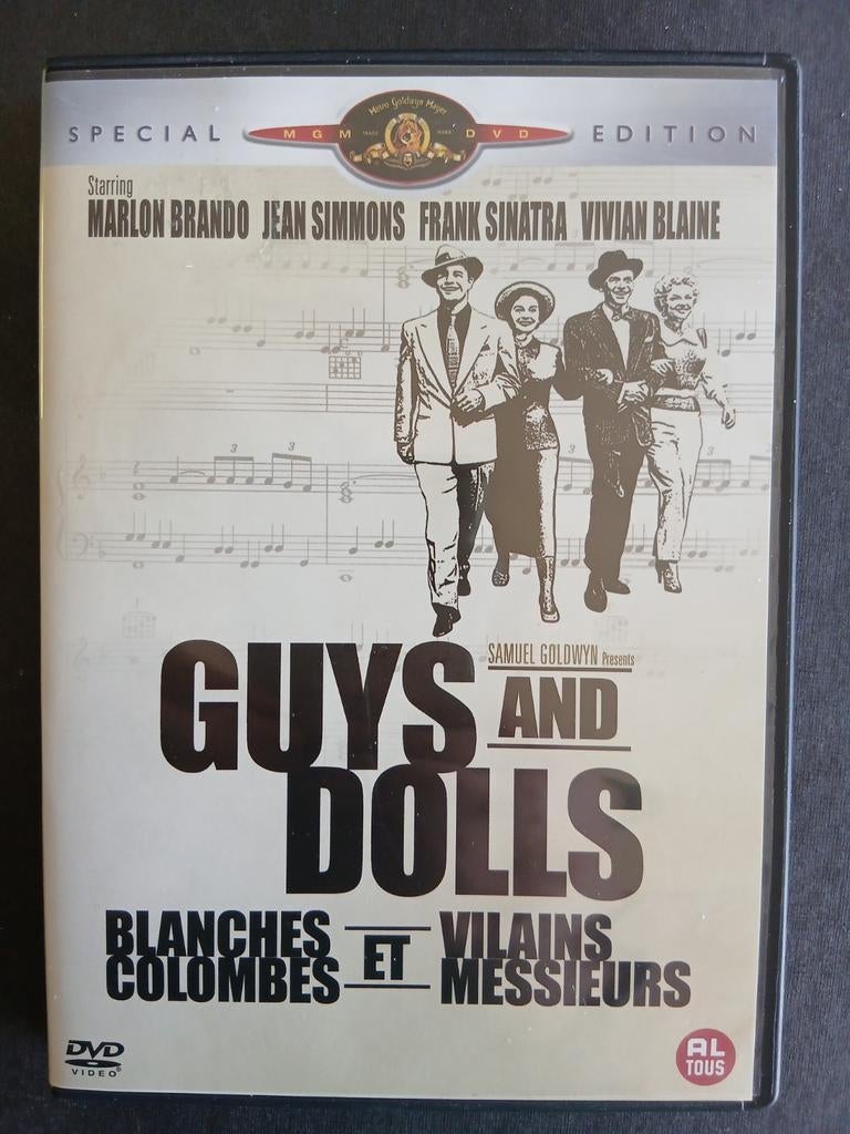 Guys and Dolls (1952), Cd's en Dvd's, Dvd's | Klassiekers, Alle leeftijden, Overige genres, Ophalen of Verzenden, Zo goed als nieuw