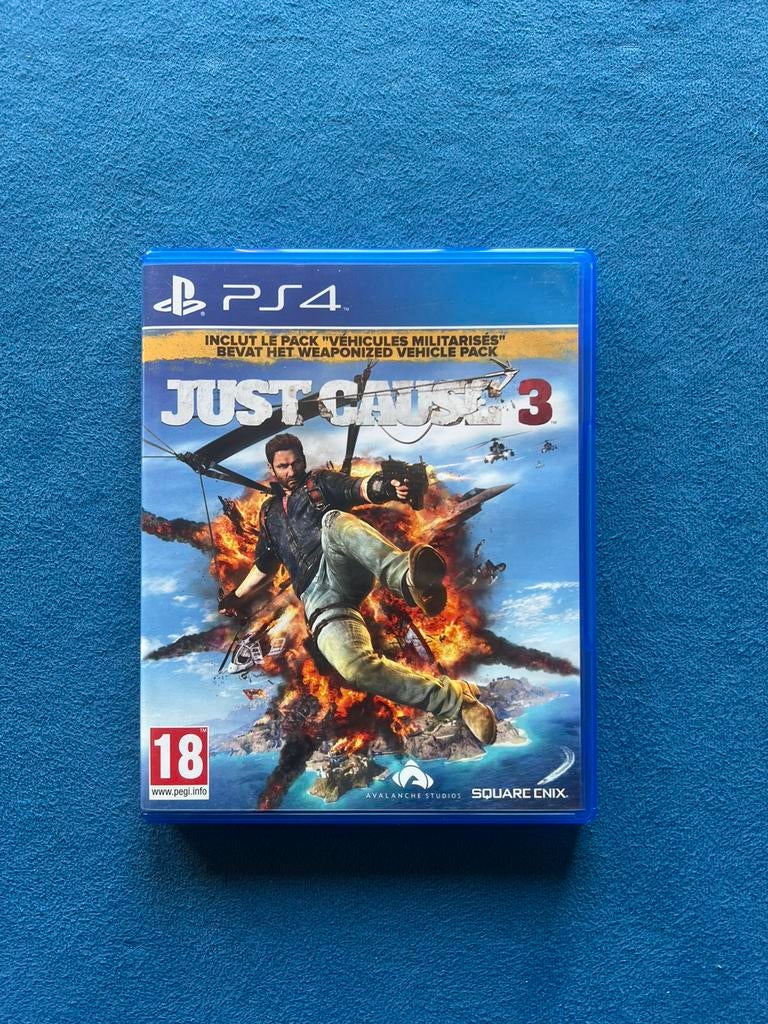 Just Cause 3- PS4- Cib, Ophalen, Gebruikt