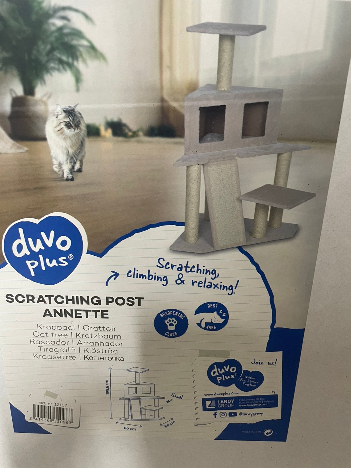 Nieuwe krabpaal voor katten, Dieren en Toebehoren, Ophalen, Nieuw, Krabpaal