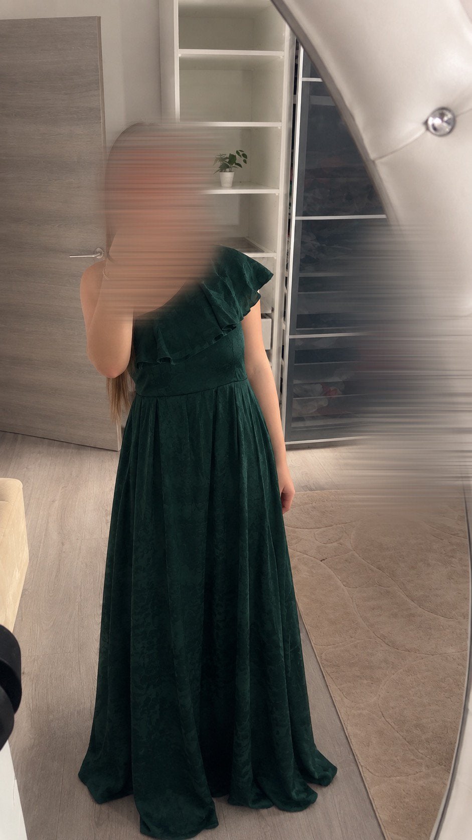Robe longue vert, Enlèvement ou Envoi, Comme neuf, Vert