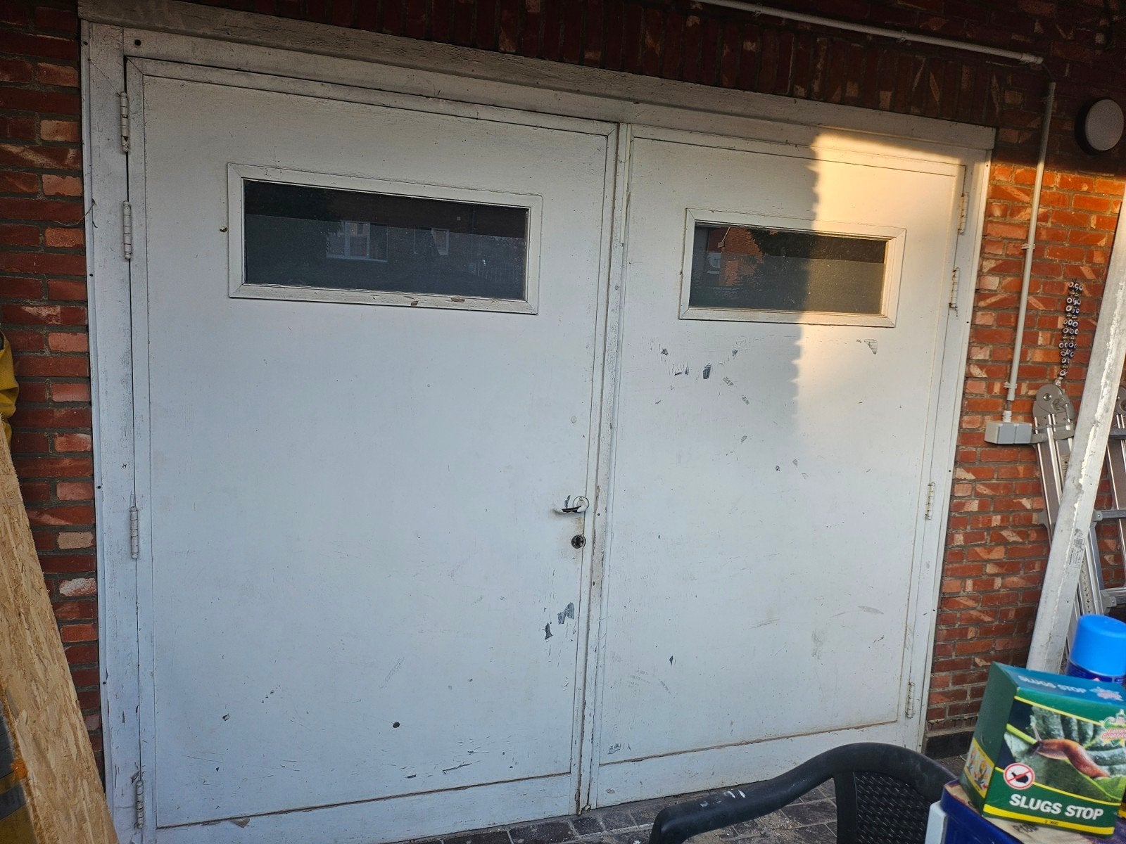 Houten poort  (gratis), Ophalen