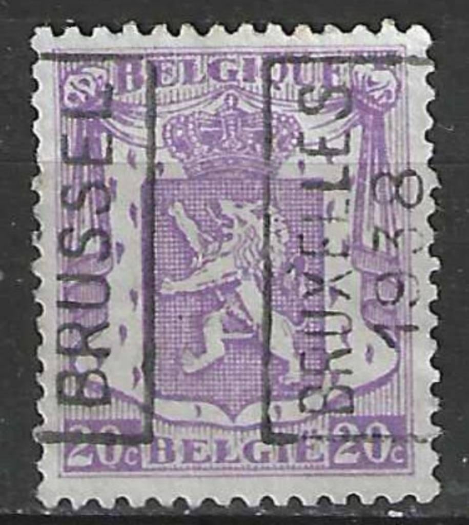 Belgique 1938 - OBP 332pre - Armoiries des petits États (ZG), Envoi, Non oblitéré, Sans gomme