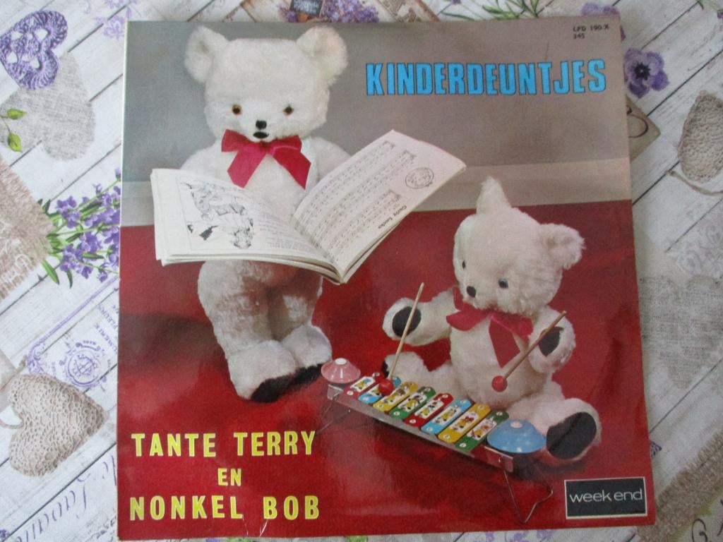 LP Tante Terry en Nonkel Bob "kinderdeuntjes", Ophalen of Verzenden, Gebruikt, Muziek, 3 tot 5 jaar