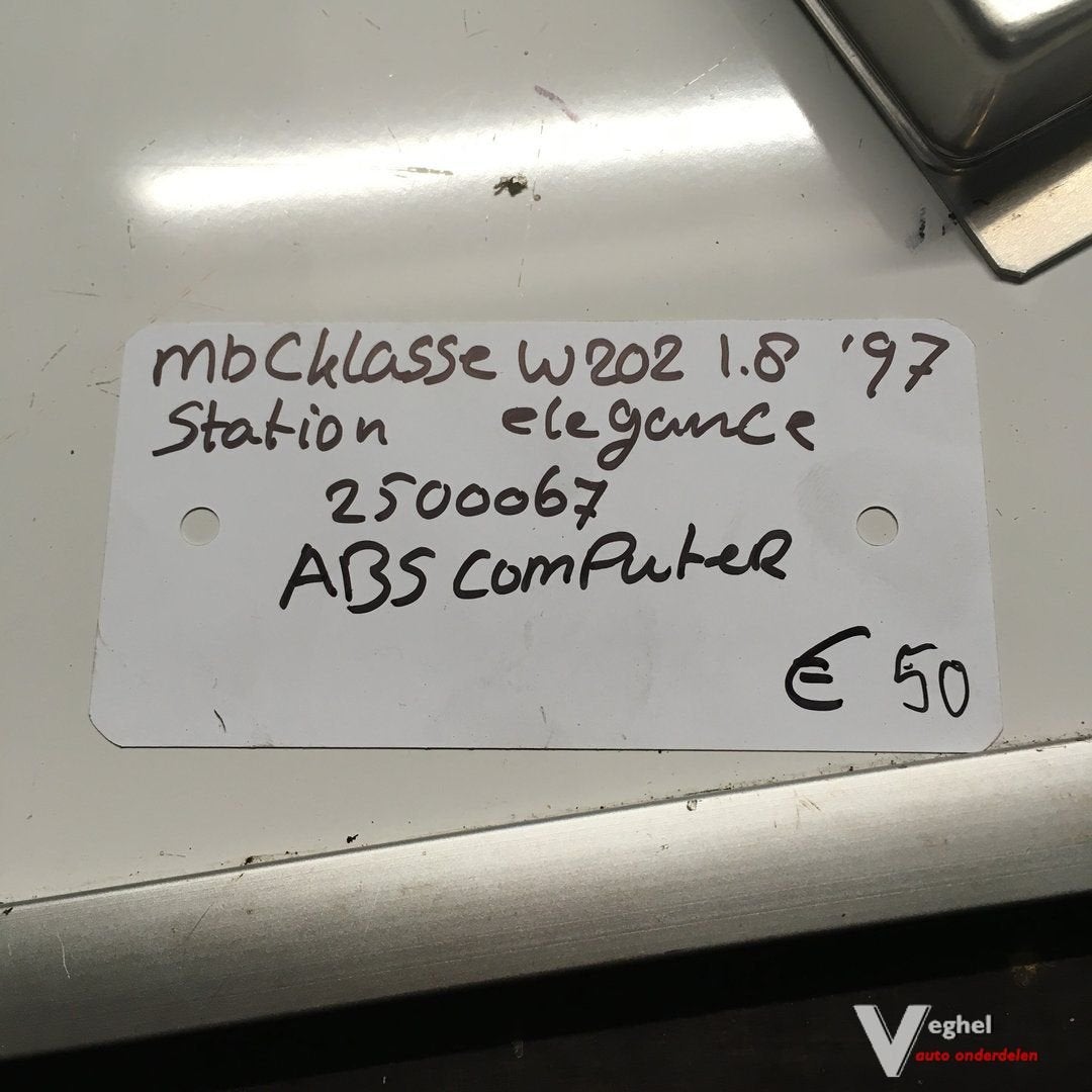 Mercedes C klasse W202 1.8 Station 1997 wagennr 2500067 ABS, -, Utilisé, -, -