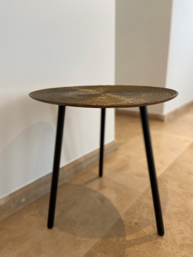 Bijzettafel Kare Design, Maison & Meubles, Moins de 100 cm, Rond, Comme neuf, Enlèvement