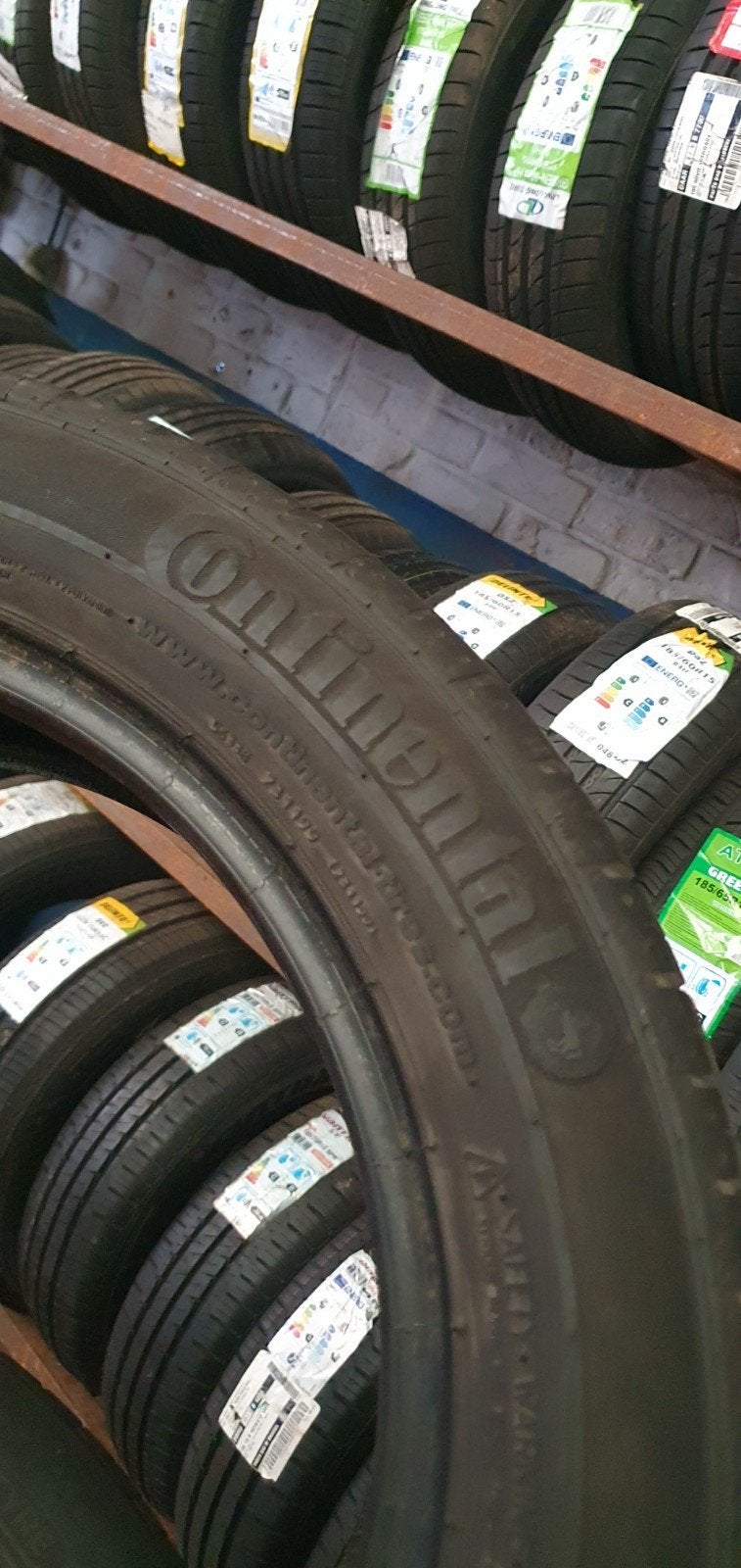 195/55R16 CONTINENTAL top qualité avec montage et équilibrag, Autos : Pièces & Accessoires, Enlèvement, Utilisé