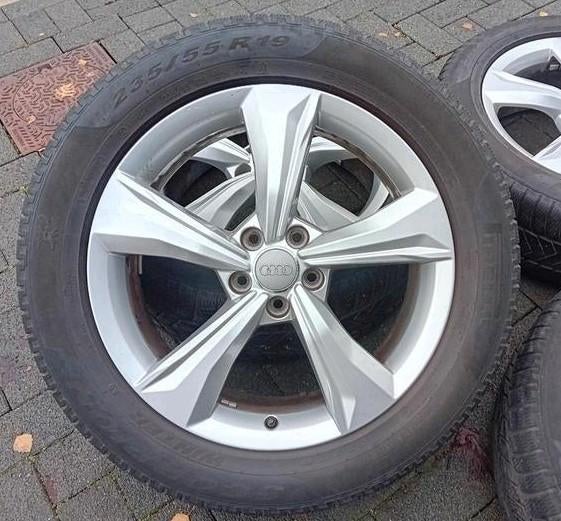 Winterbanden velgen alu Pirelli Audi Q5 19inch 5&5,5mm ❄️, Ophalen