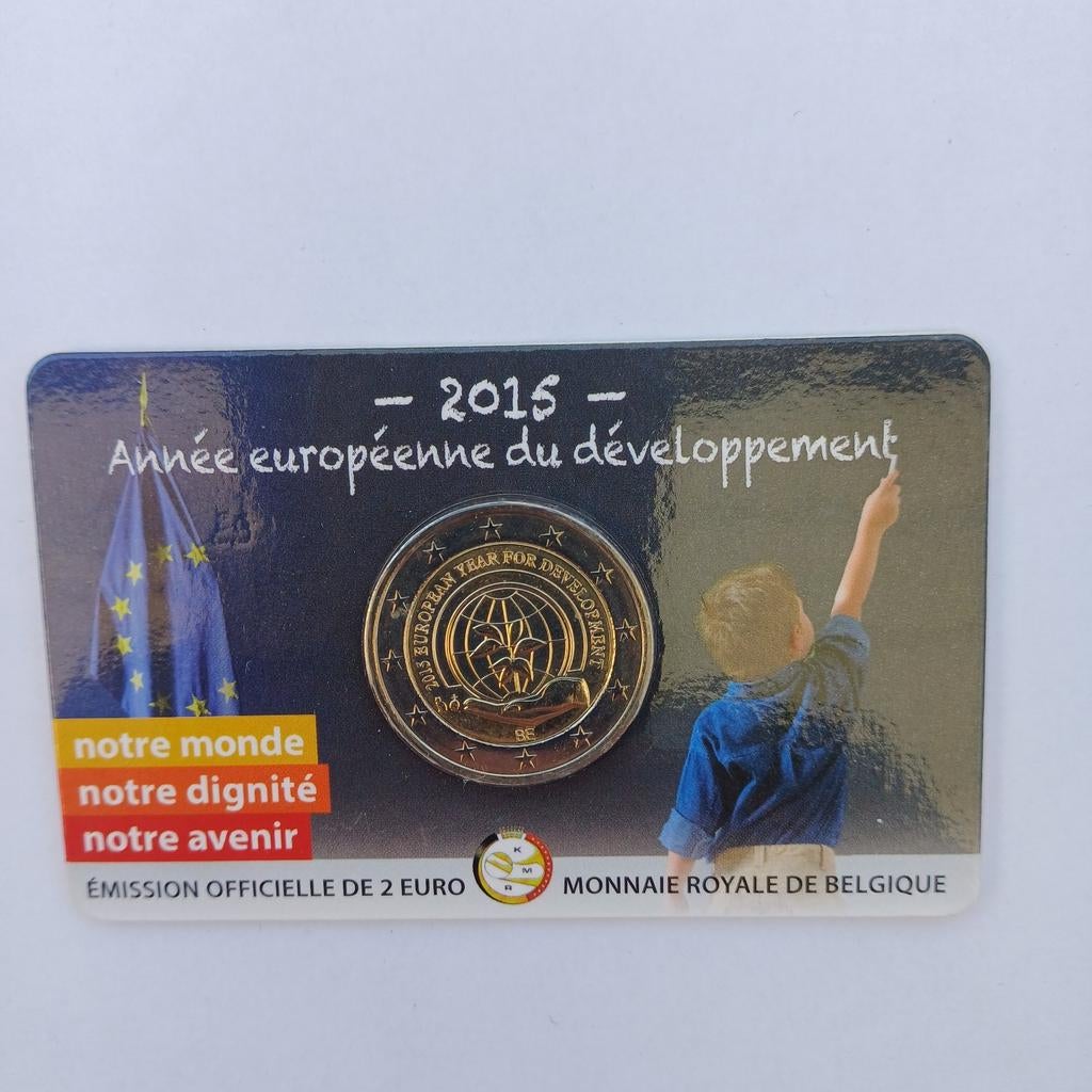 2 euro munt belgie 2015    10€, Ophalen, 2 euro