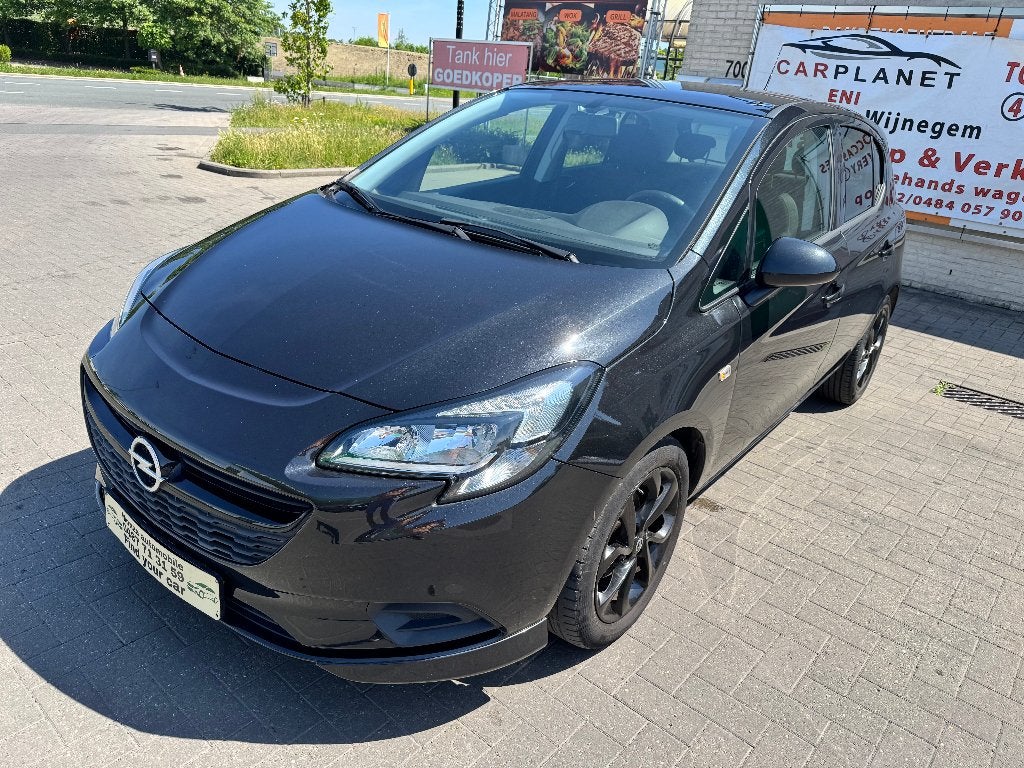 OPEL CORSA, Auto's, Voorwielaandrijving, Stof, 4 cilinders, Zwart