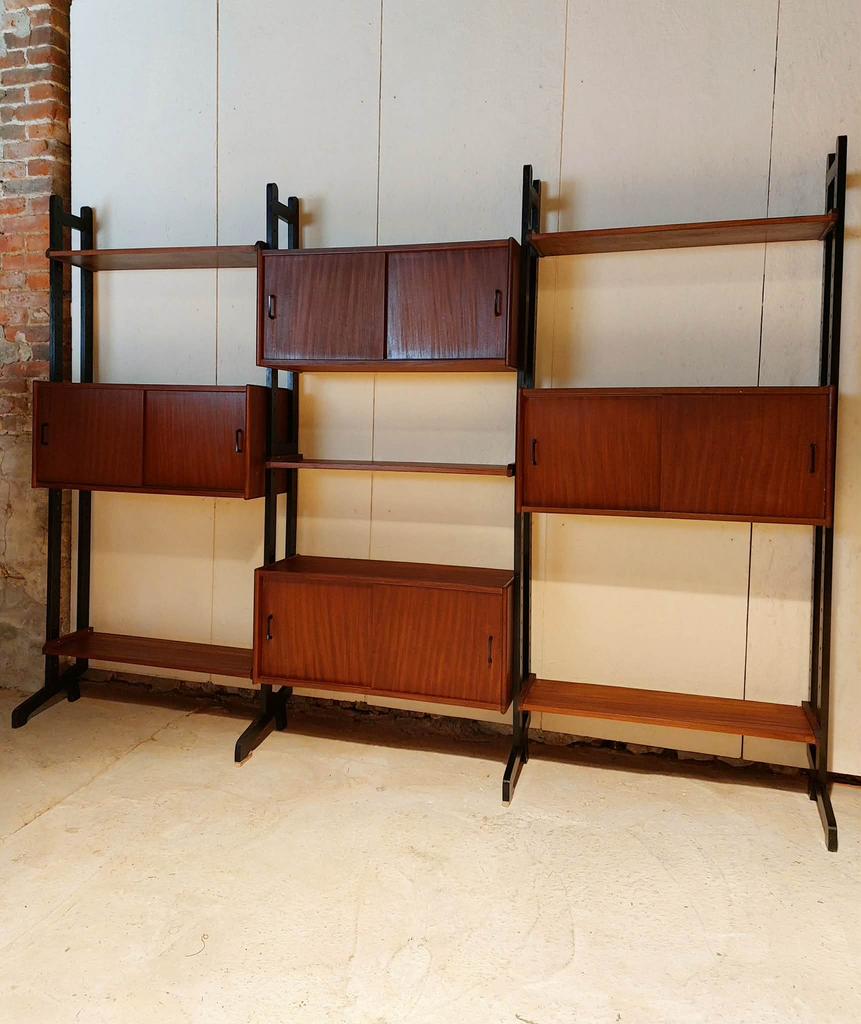 Vintage modulair wandsysteem, Huis en Inrichting, Woonaccessoires | Wandplanken en Boekenplanken, Zo goed als nieuw, Ophalen
