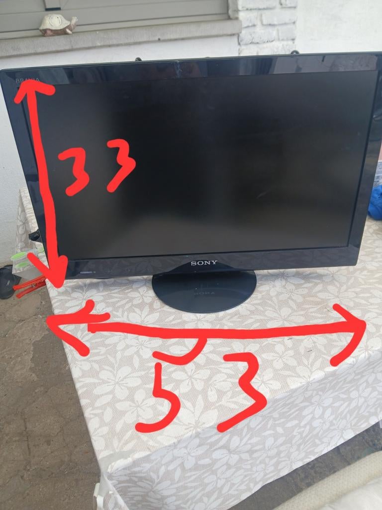 Tv  complete imp, Enlèvement ou Envoi, 40 à 60 cm, 120 Hz, Comme neuf