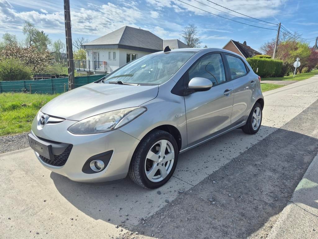Mazda 2 1.6D " 5Portes " Airco, Capteurs Ar Euro5, Euro 5, Zwart, 4 cilinders, Bedrijf