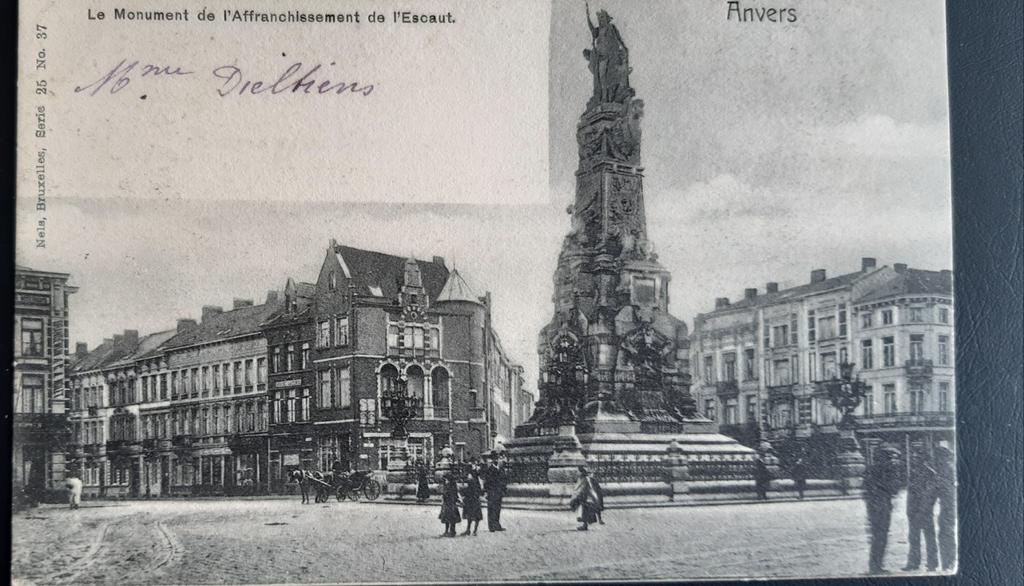 MONUMENT D'ANVERS ESCAUT SCHELDE VRIJ 1905, Enlèvement ou Envoi, Anvers