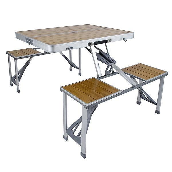 table de jardin bo-camp  table de pique-nique en bambou  new, Enlèvement ou Envoi