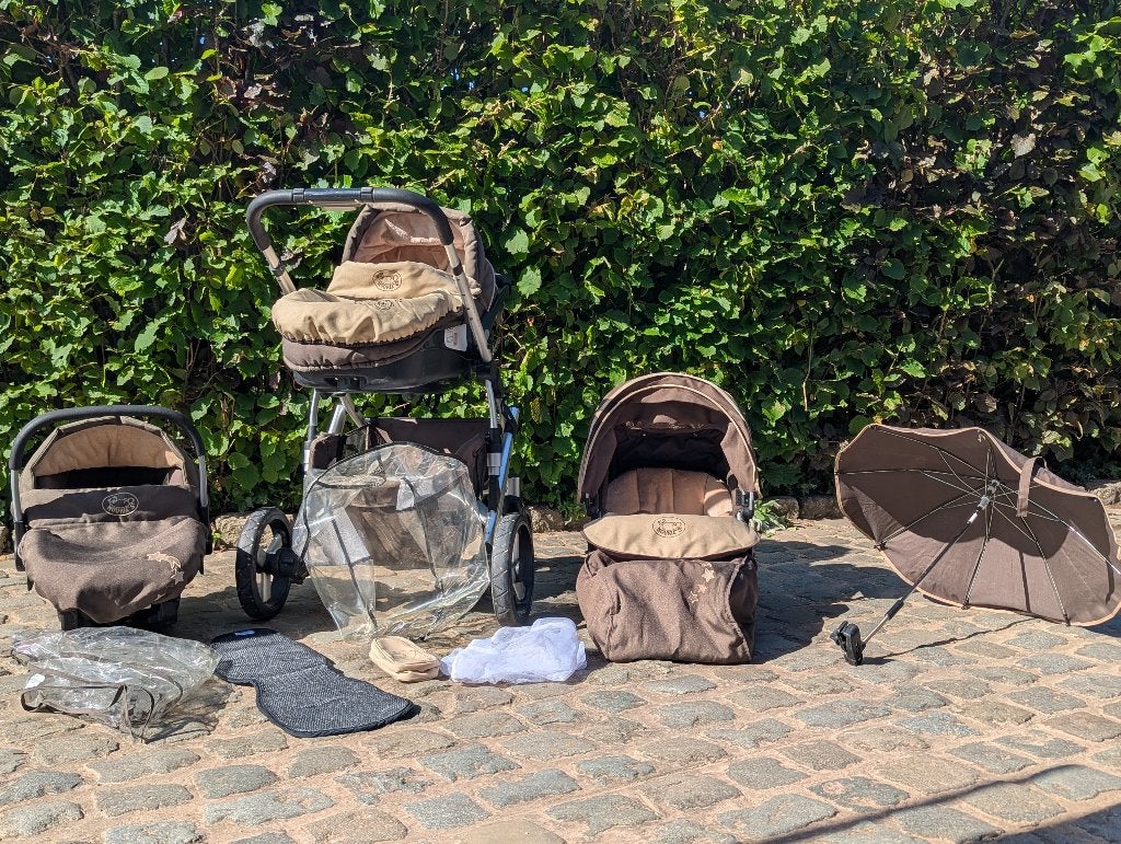 Kinderwagen 3 in 1 (Merk: Nookie's), Enfants & Bébés, Poussettes & Combinaisons, Utilisé, Poussette, Enlèvement