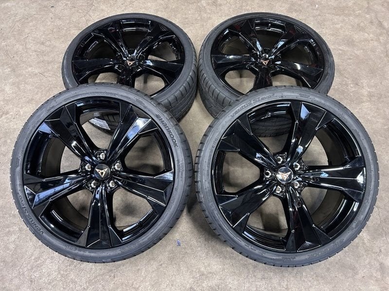 19 inch originele velgen + zomerbanden Cupra | Seat Leon, Auto-onderdelen, 19 inch, -, -, Banden en Velgen