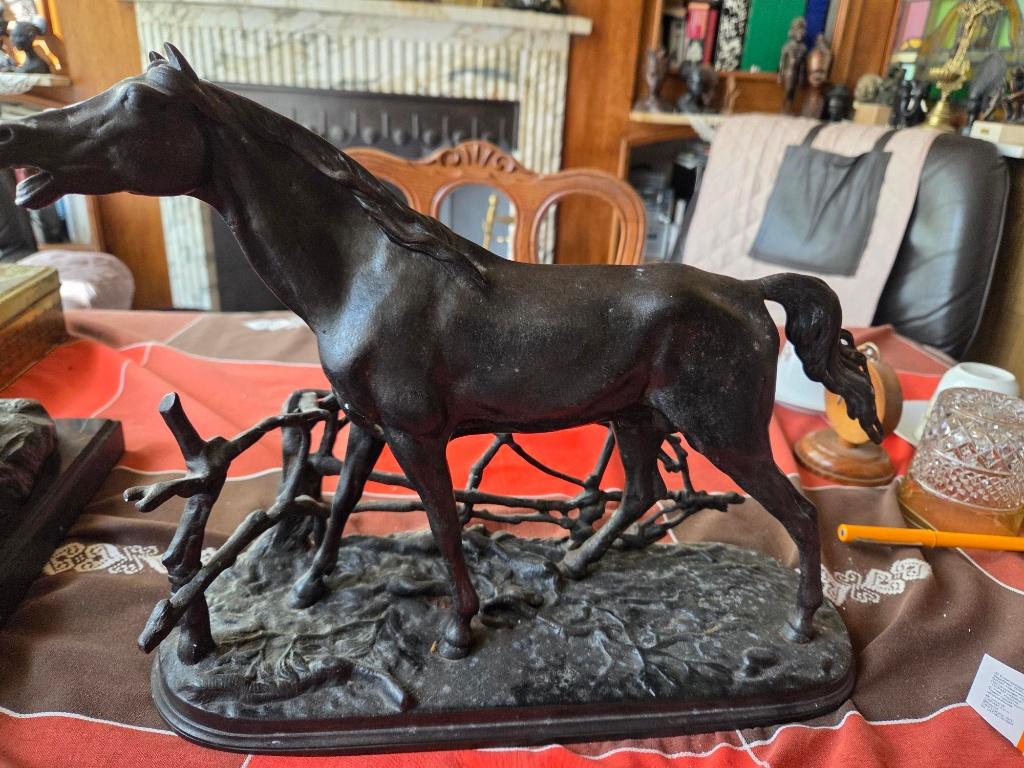 Sculpture Cheval en Bronze, Enlèvement ou Envoi, Bronze