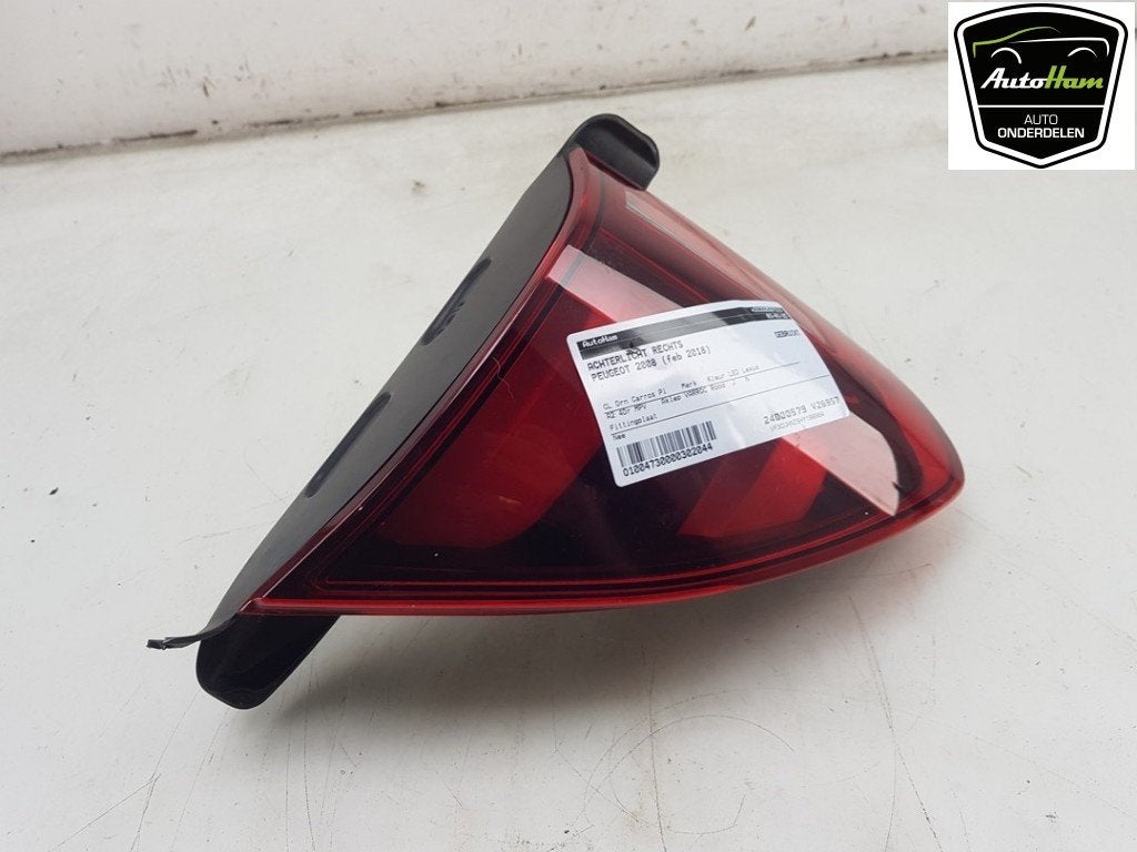 ACHTERLICHT RECHTS Peugeot 2008 (CU) (|9814757280|), Gebruikt, Peugeot