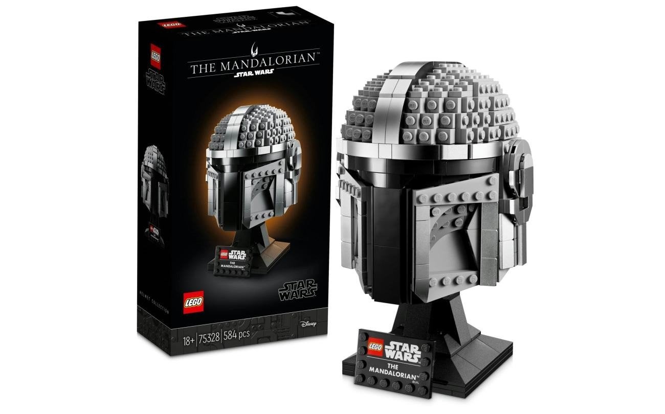 LEGO Star Wars 75328 Le casque mandalorien - Complet, Enfants & Bébés, Jouets | Duplo & Lego, Enlèvement ou Envoi, Complet, Lego