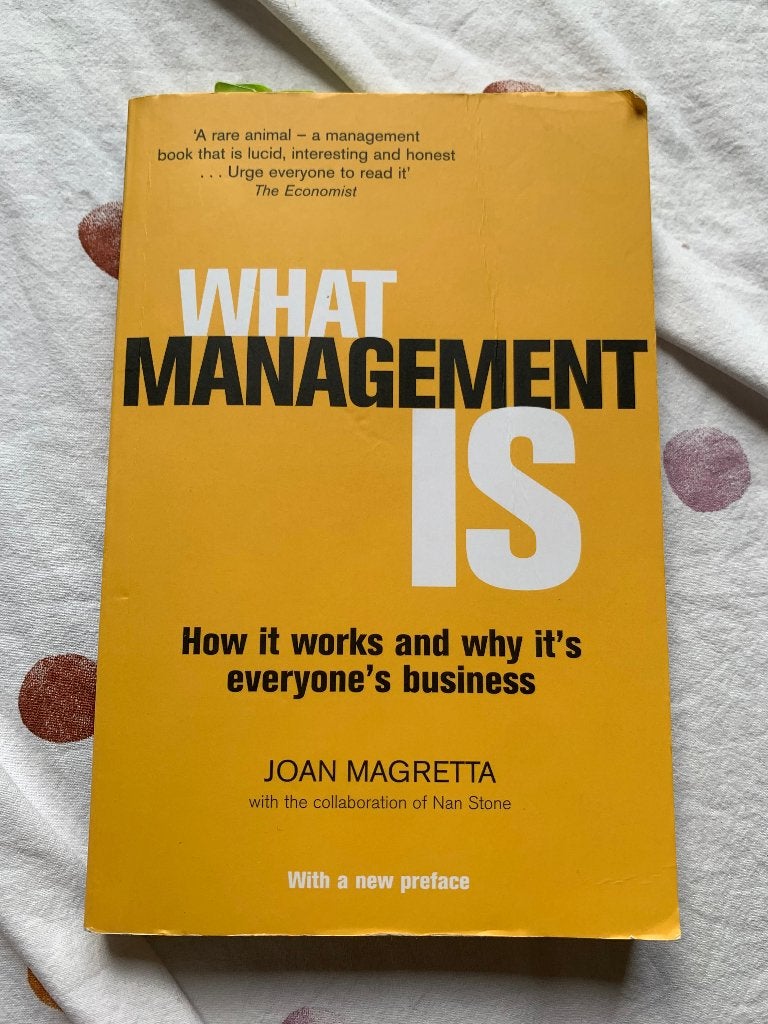 What Management Is - John Magretta, Enlèvement ou Envoi, Utilisé, Enseignement supérieur, Joan Magretta