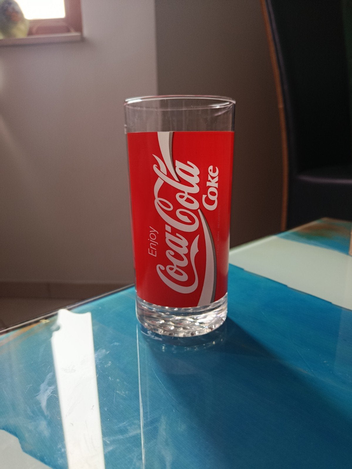 verre Coca Cola. Hauteur 16cm, Collections, Enlèvement