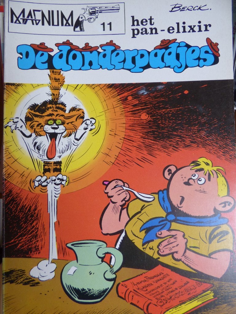 magnum nr 11 , de donderpadjes , het pan-elixir, Boeken, Ophalen of Verzenden
