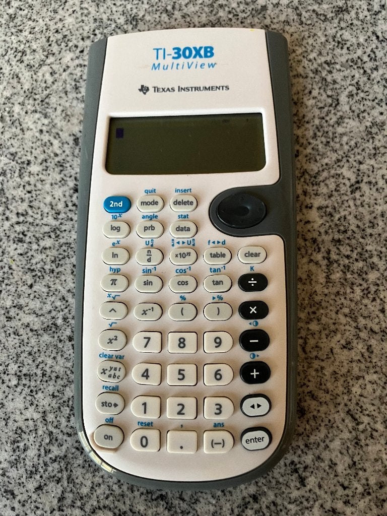rekenmachine, Diversen, Rekenmachines, Ophalen of Verzenden, Grafische rekenmachine, Gebruikt