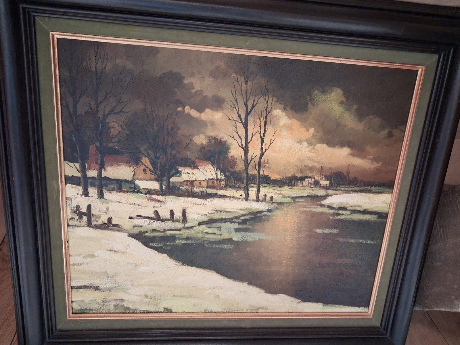 Rik Mulders, Enlèvement, Peinture à l'huile, Paysage, Toile