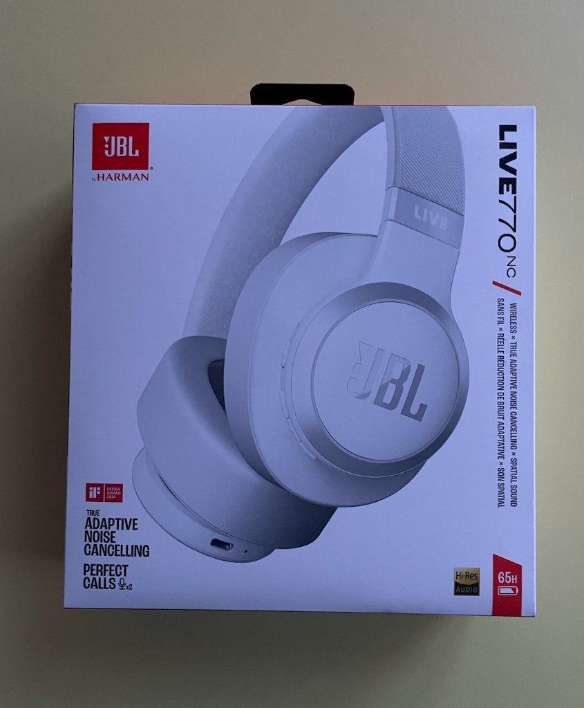 JBL LIVE770 NC Hoofdtelefoon, Audio, Tv en Foto, Hoofdtelefoons, JBL, Nieuw, Ophalen of Verzenden, Wit