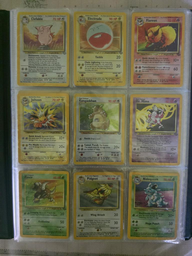 1999 Pokemon Jungle Complete Set 64/64 including HOLO, Hobby en Vrije tijd, Verzamelkaartspellen | Pokémon, Ophalen of Verzenden