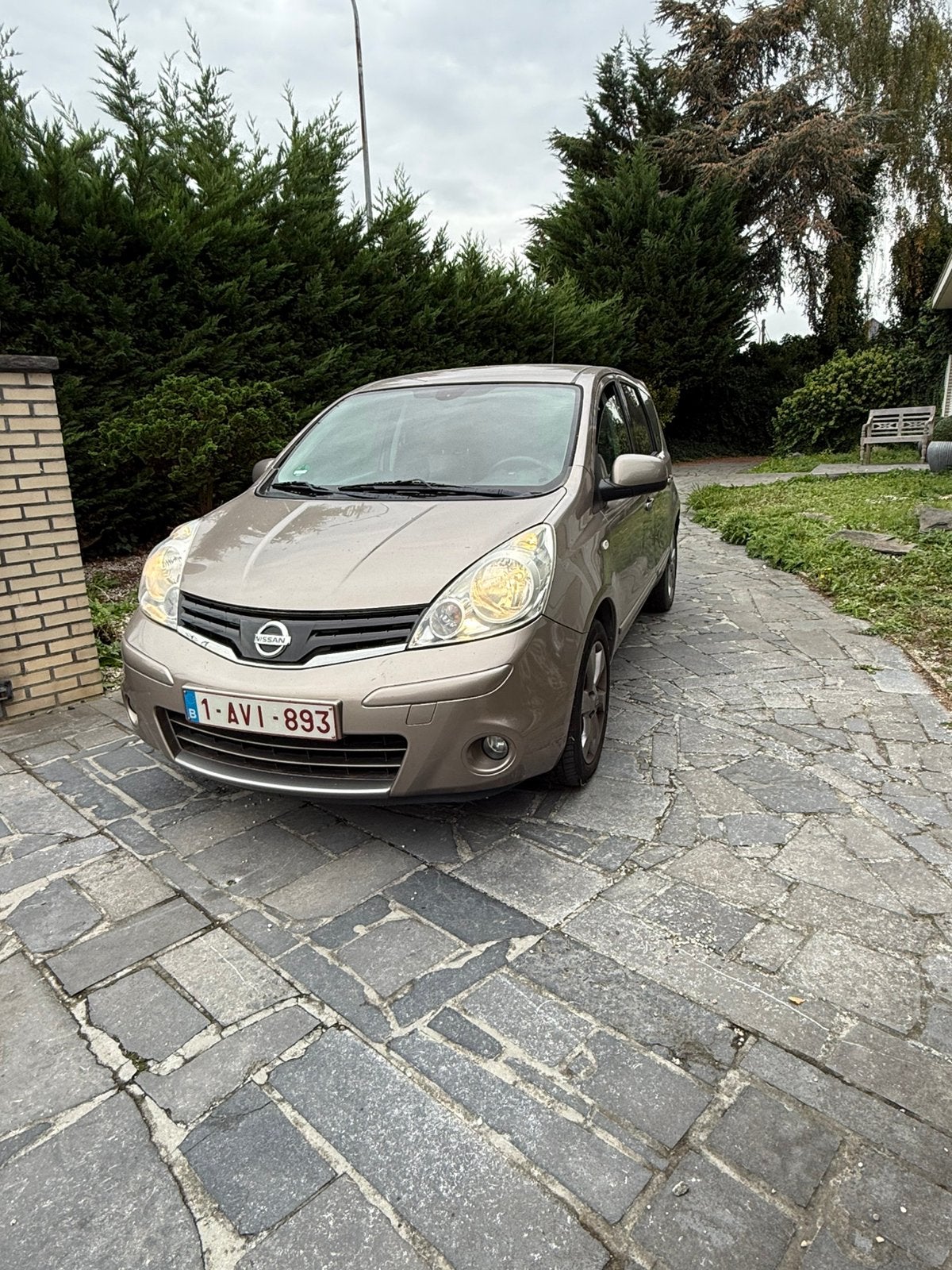 Nissan Note 2011 Benzine Euro 5  Navi Airco Goed Onderhouden, Auto's, Stof, 4 cilinders, Handgeschakeld, Particulier