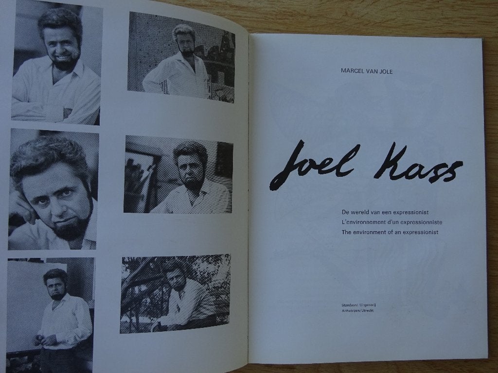 Joel Kass, monografie, 1972, Marcel van Jole, Peinture et dessin, Enlèvement ou Envoi, Utilisé, Marcel van Jole