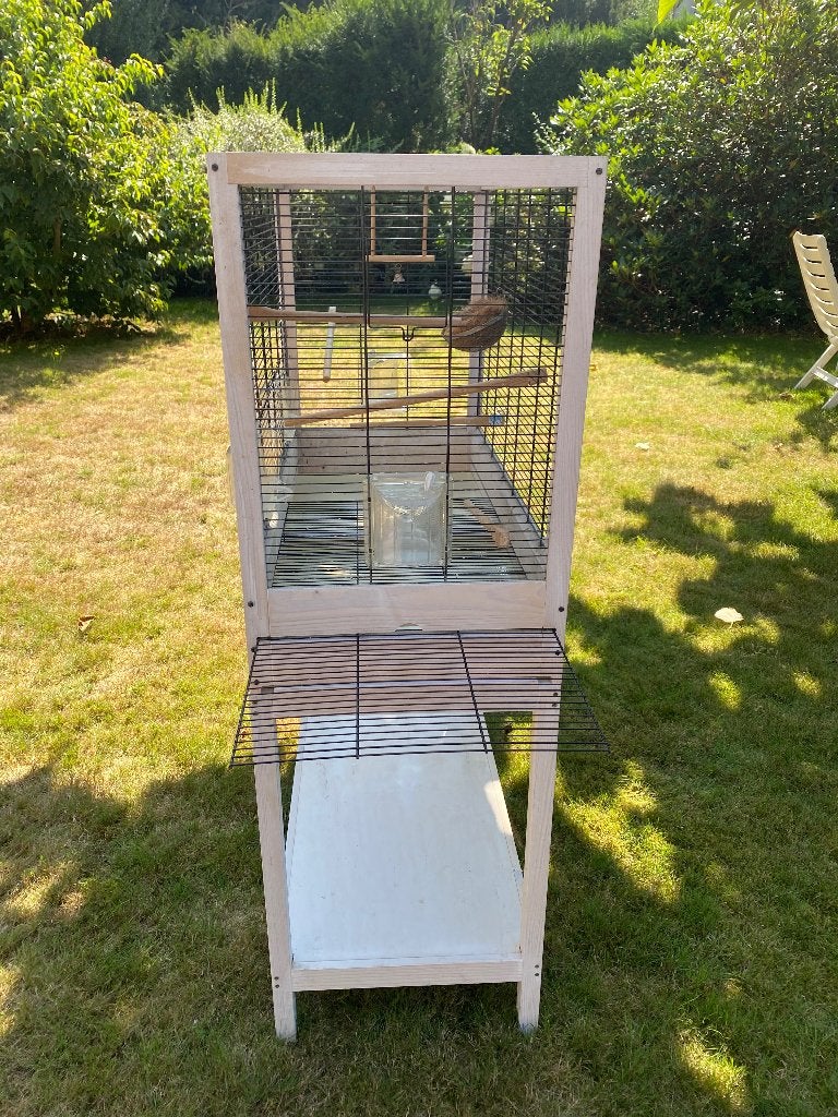 Vogelkooi met accessoires Ferplast, Dieren en Toebehoren, Overige Dieren-accessoires, Ophalen, Gebruikt