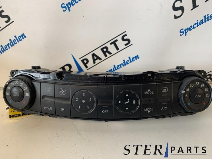 Panneau de commandes chauffage d'un Mercedes E-Klasse, 3 mois de garantie, Utilisé, -, -