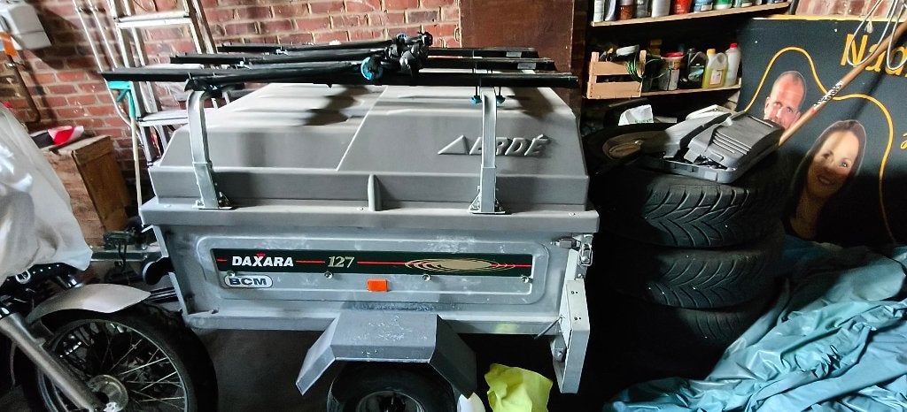 Bagage aanhangwagen, Ophalen, Zo goed als nieuw