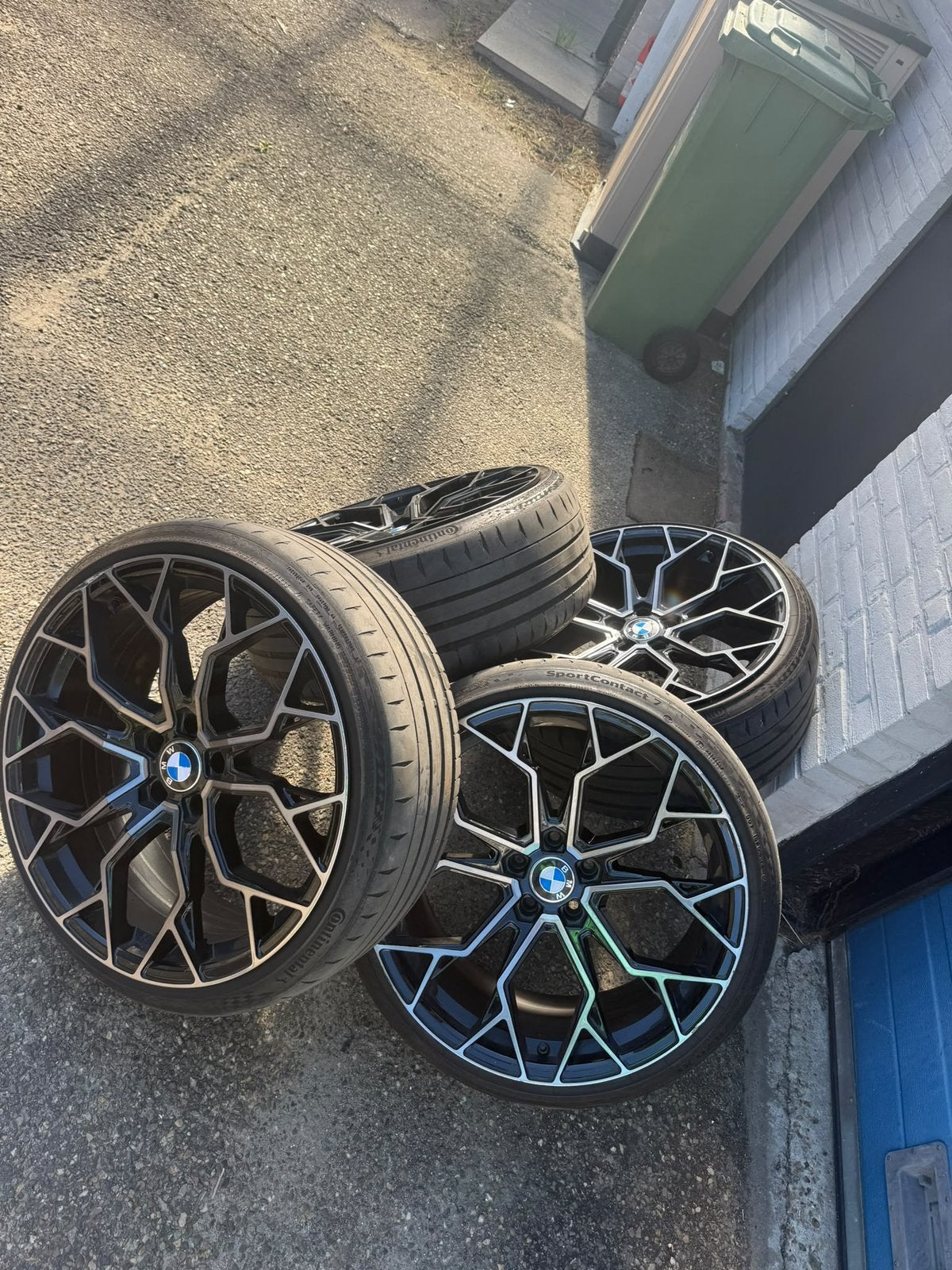 Bmw velgen breedset nieuwstaat, Ophalen, Velg(en), Personenwagen, 20 inch