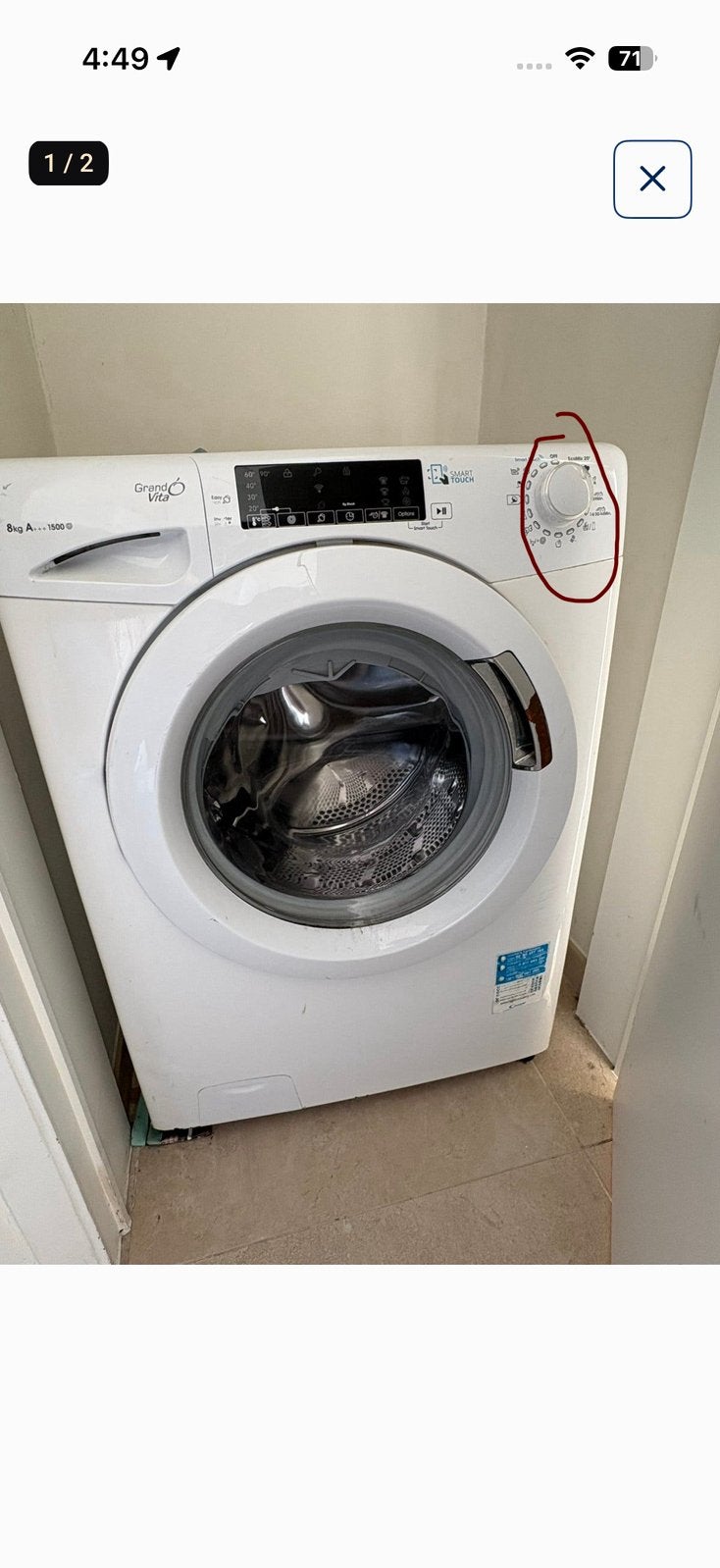 GRATIS 8KG working washing machine TODAY, Enlèvement, Comme neuf
