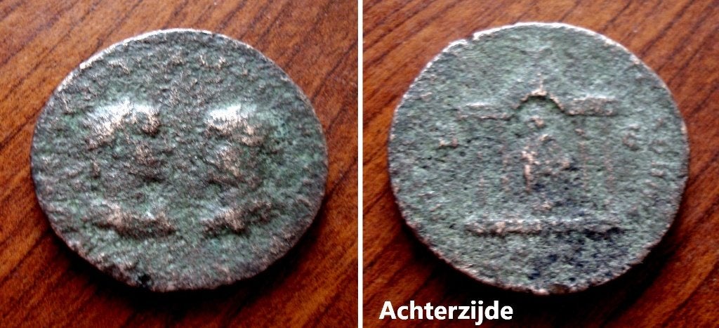 Onbekende bronzen Romeinse munt (15), Verzenden, Italië, Losse munt