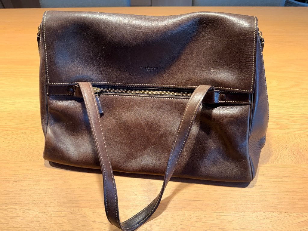 Iconische handtas Merveilleuby, Ophalen of Verzenden, Gebruikt, Bruin, Handtas