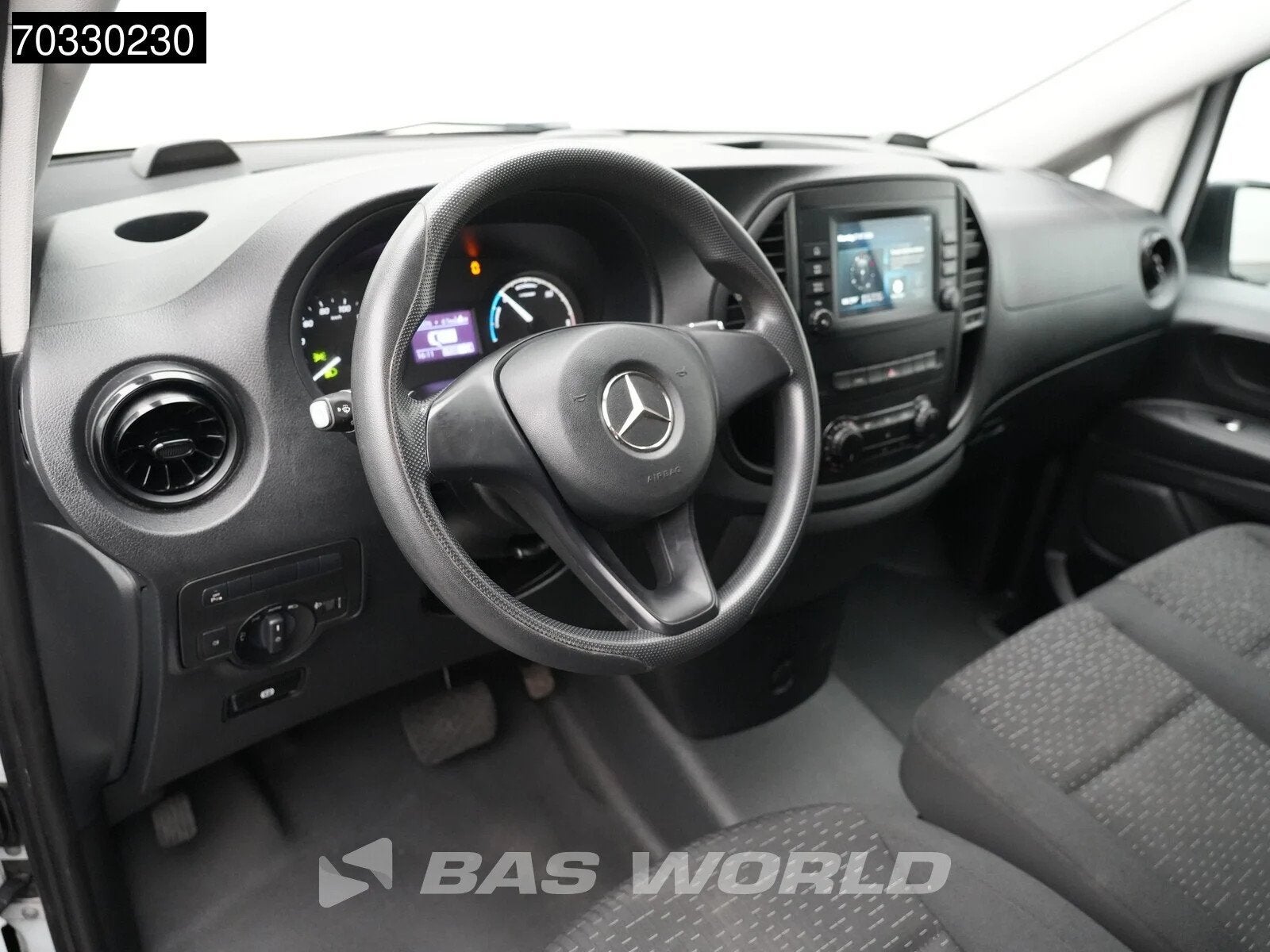 Mercedes eVito 41kWh Elektrisch 41kWh 150km WLTP L3H1 Airco, Auto's, Automaat, Stof, Gebruikt, 116 pk
