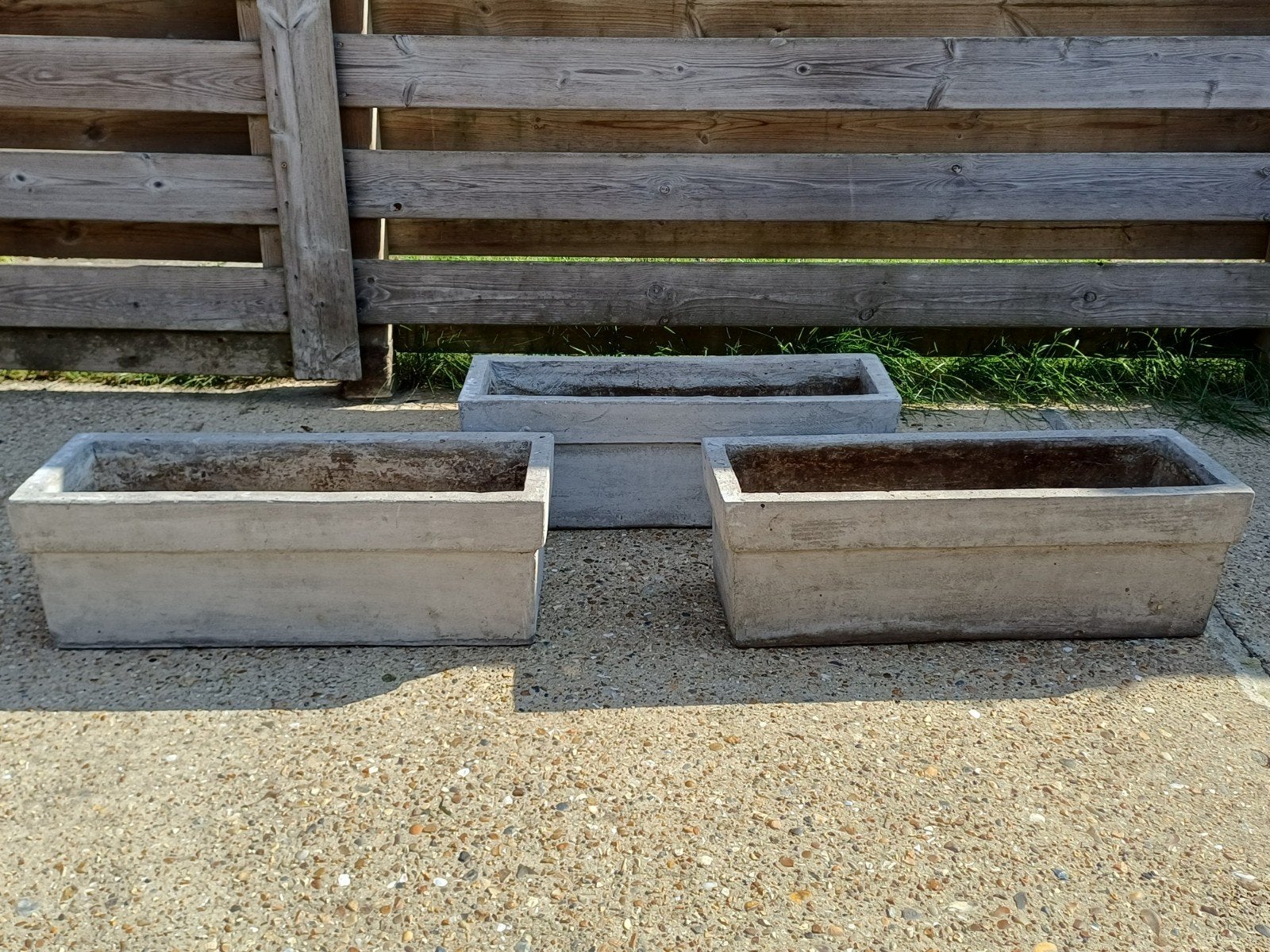 zware betonnen bloembakken, Ophalen, Gebruikt, Minder dan 30 cm, 60 tot 100 cm