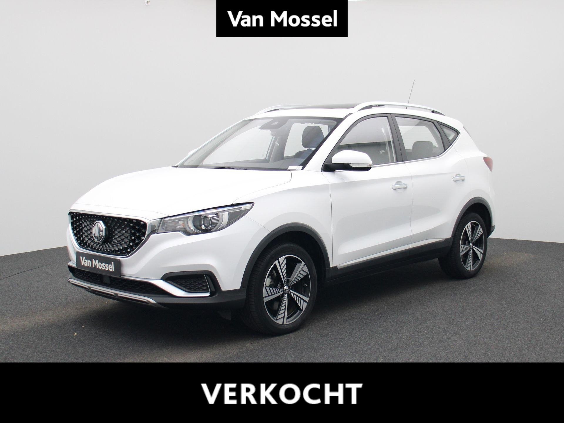 MG MG ZS EV Luxury 45 kWh Pano DAK | LEDER | CAMERA | NAVI, Auto's, 45 kWh, Gebruikt, Verwarmde buitenspiegels, ZS