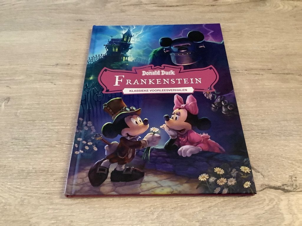 Disney Donald Duck Frankenstein voorleesboek (2022), Boeken, Jongen of Meisje, Ophalen of Verzenden, Zo goed als nieuw, Voorleesboek