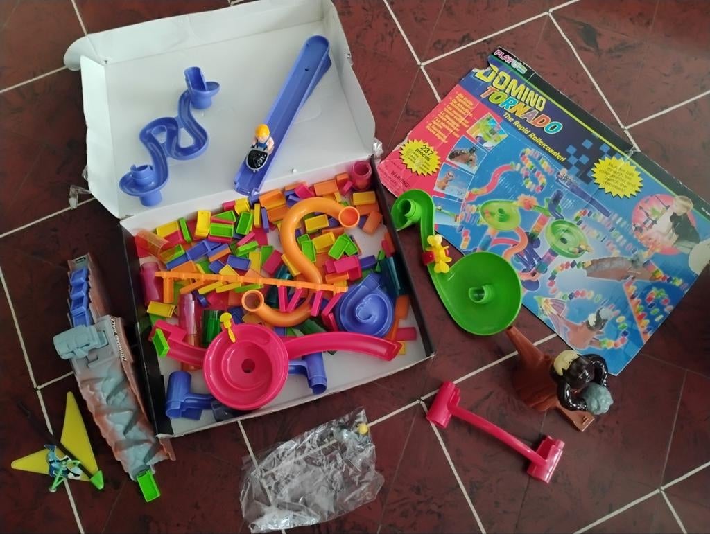 Knikkerbaan domino, Kinderen en Baby's, Speelgoed | Bouwstenen, Ophalen