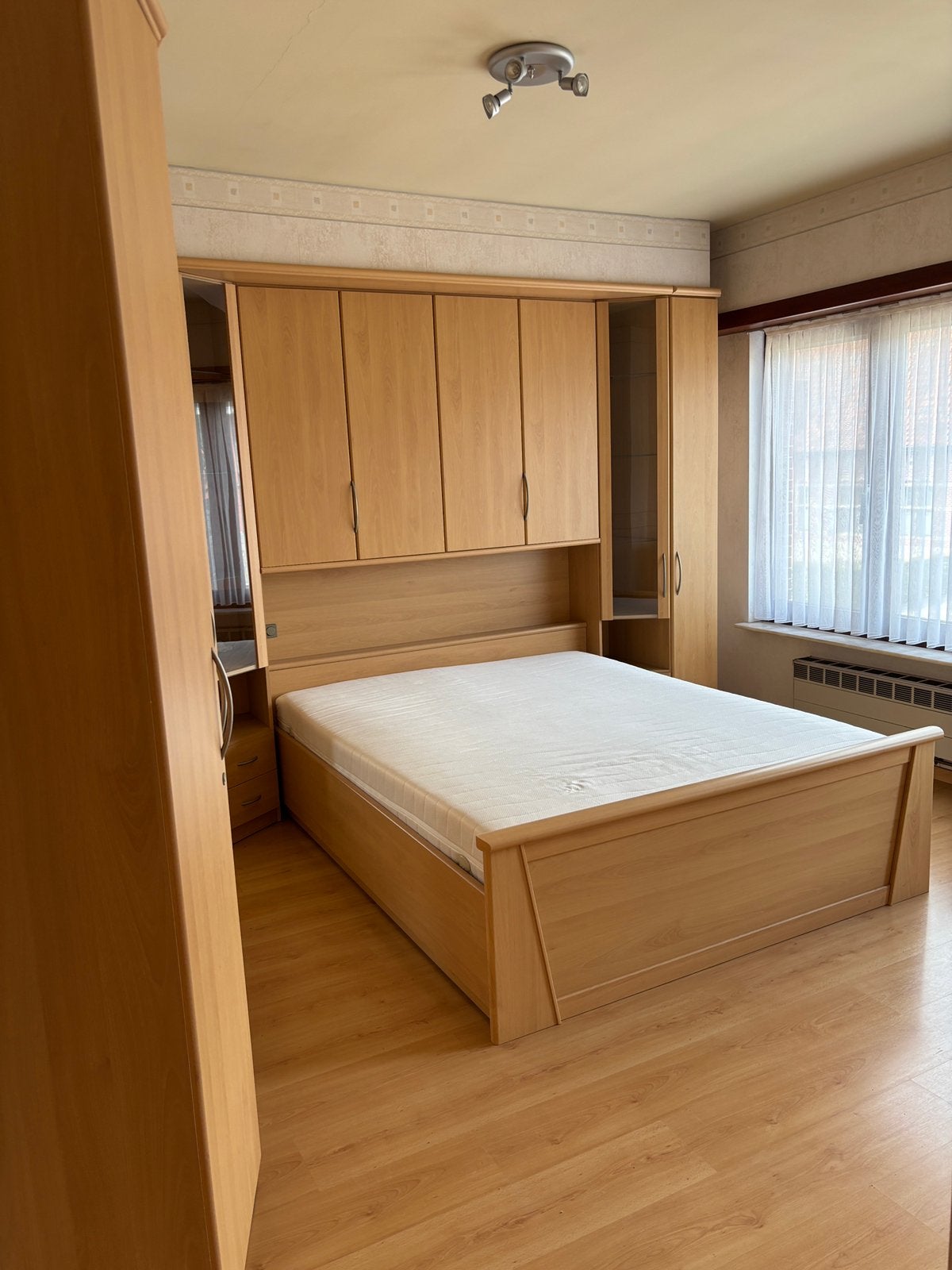 Bedwand, Huis en Inrichting, Slaapkamer | Bedden, Ophalen, Gebruikt, Tweepersoons