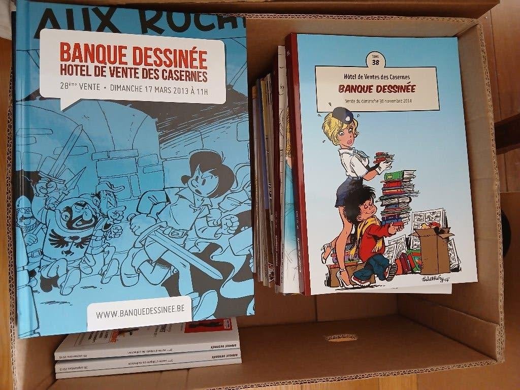 45 catalogi, veilinghuis, stripboek, Boeken, Ophalen, Nieuw