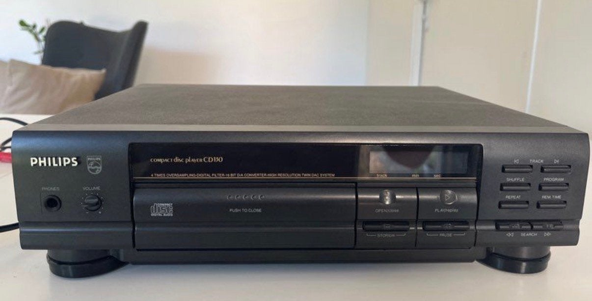 excellent lecteur cd philips cd130, Audio, Tv en Foto, Tuners, Ophalen of Verzenden, Zo goed als nieuw