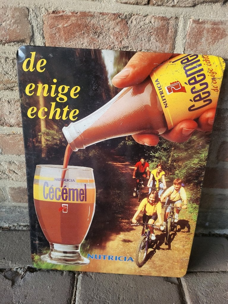 Vintage reclame cécémel, Ophalen of Verzenden