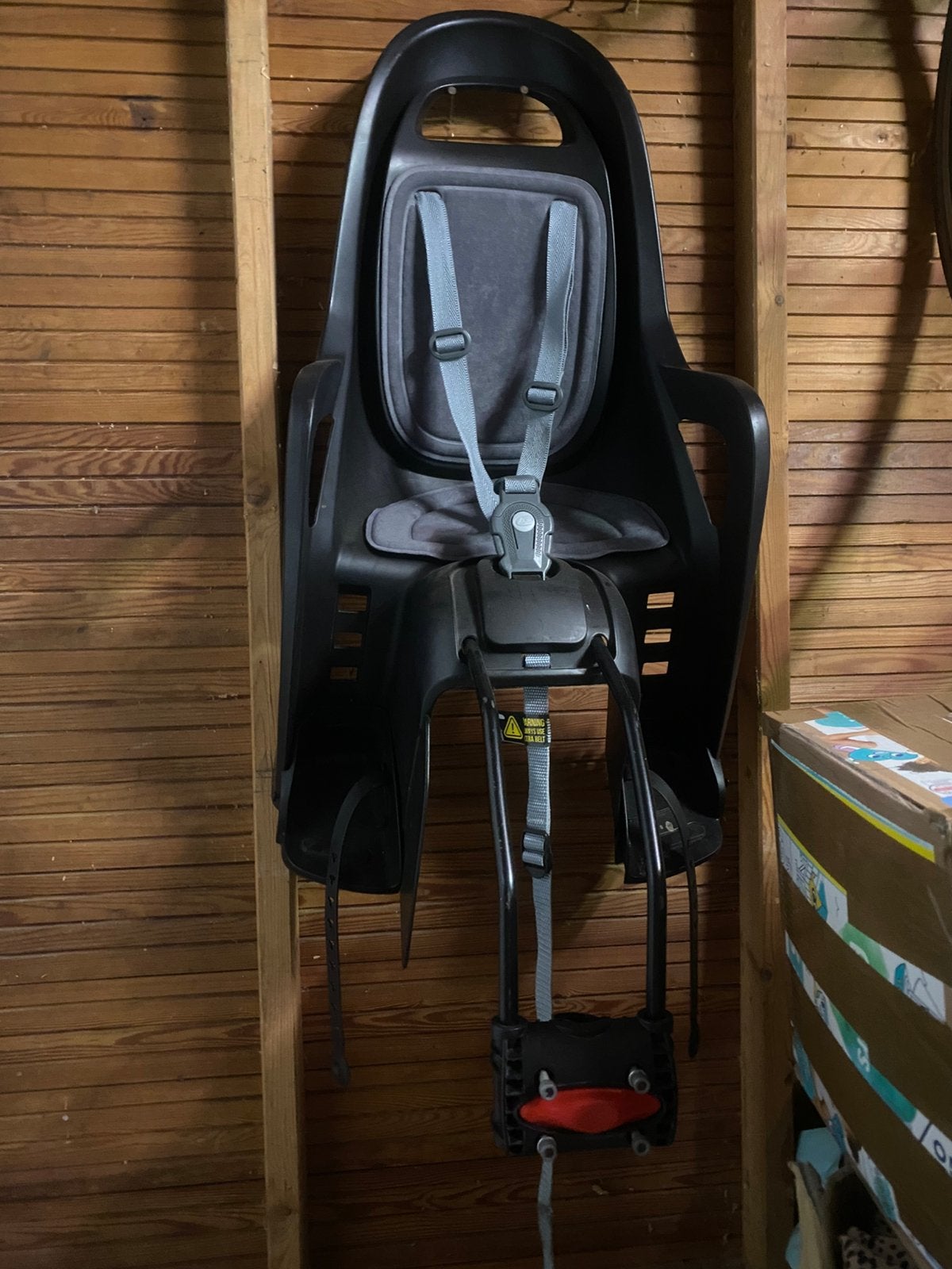 Polisport fietsstoel, Vélos & Vélomoteurs, Accessoires vélo | Sièges de vélo, Repose-pieds, Comme neuf, 9 à 36 kg, Enlèvement