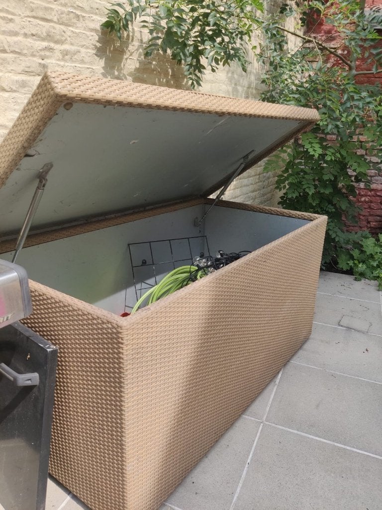 Opbergbox / tuinkist  – 150 x 80 x 75 cm, Ophalen, Gebruikt
